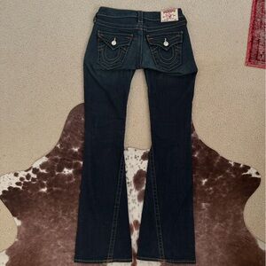 True Religion Dark Blue Boot Cut Jeans